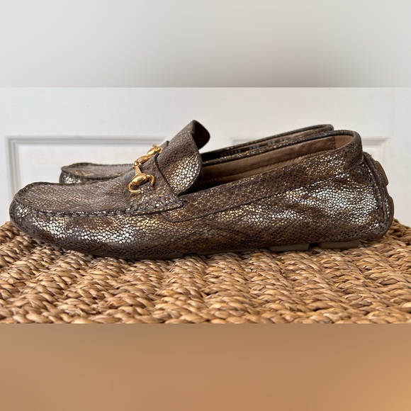 Cole Haan Women’s Driver Loafers Faux‎ Snakeskin Size 8.5B - Picture 5 of 11